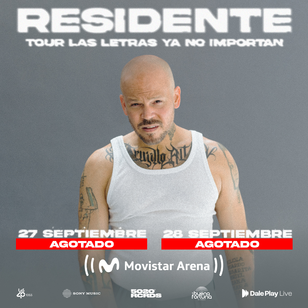 Residente, una eufórica bienvenida a la Argentina con localidades agotadas