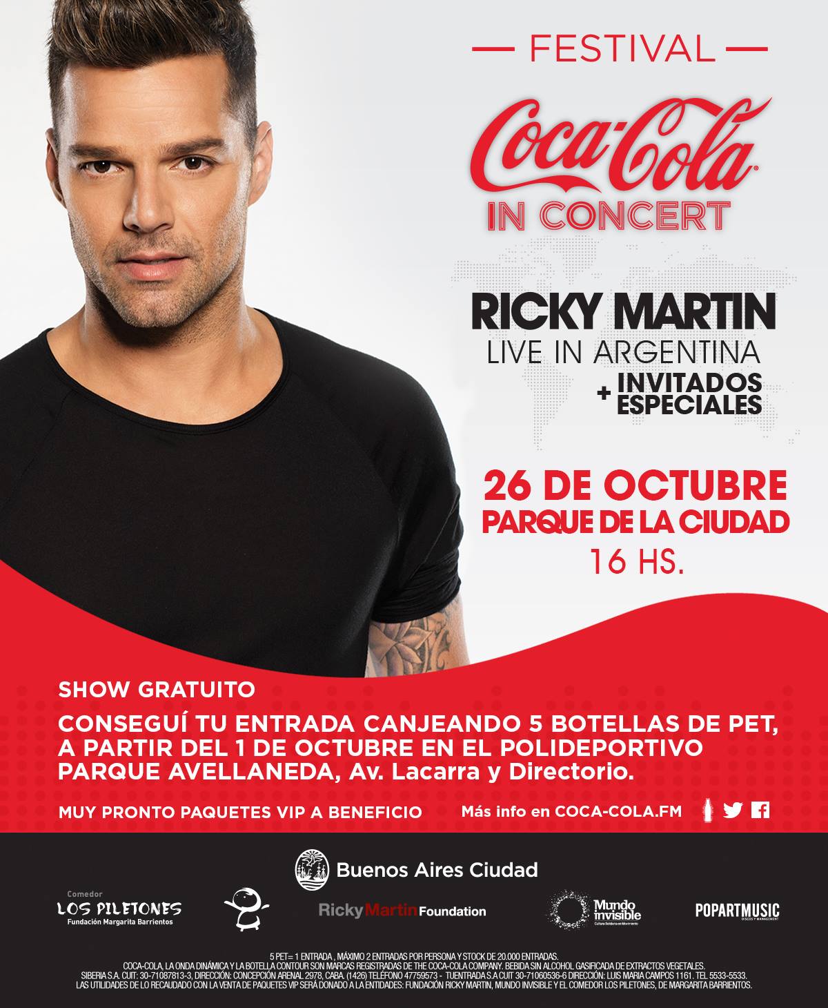 Ricky Martin placa