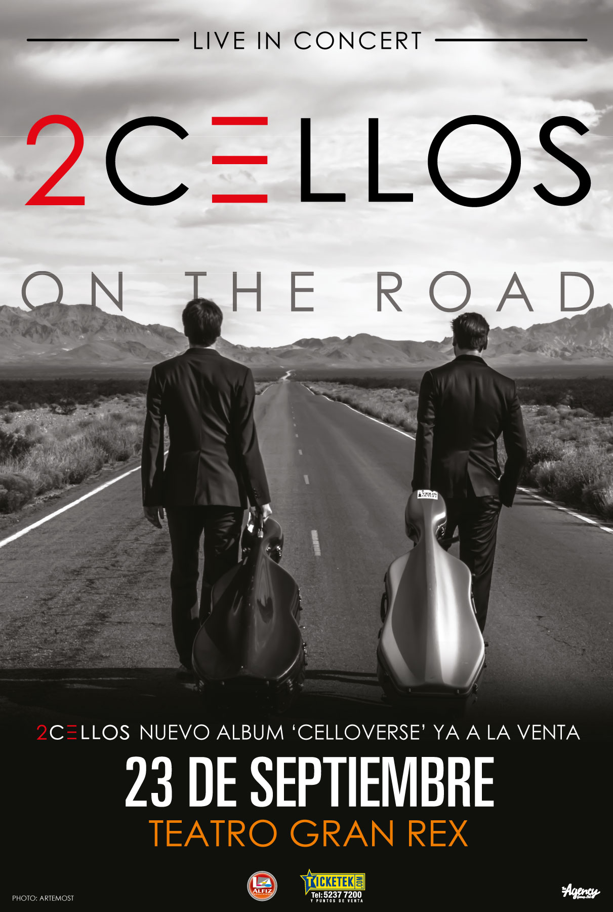 2CELLOS-Afiche